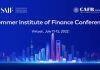 2022年第12届夏季金融研讨会(SIF)举办