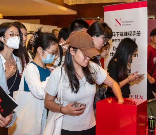 美国东北大学全球教育博览会中国行圆满落幕