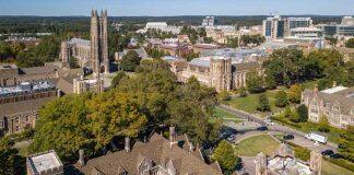 杜克大学研究生和专业项目全美排名领先